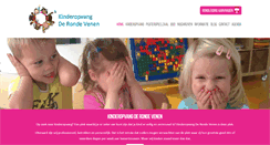 Desktop Screenshot of kinderopvangderondevenen.nl